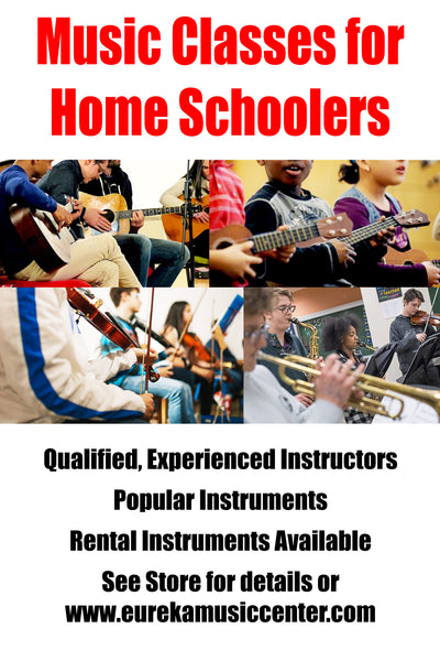 Coming Soon - Music Classes for Home School Students at Eureka Music