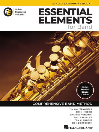Essential Elements for Band Alto Sax Book 1 - New