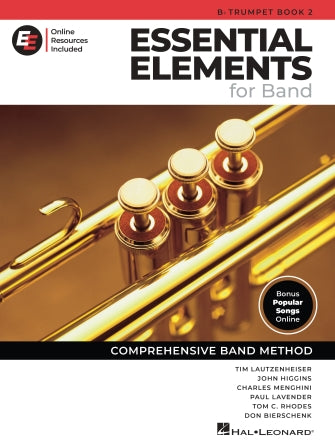 Essential Elements for Band Trumpet Book 2 NEW