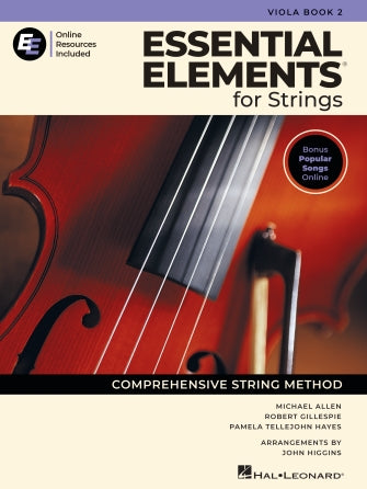 Essential Elements for Strings Viola Book 2 NEW