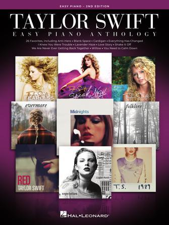 Taylor Swift Easy Piano Anthology 2nd Edition