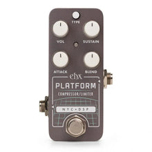 Load image into Gallery viewer, EHX Electro Harmonix PICO PLATFORM COMPRESSOR / LIMITER Effects Pedal
