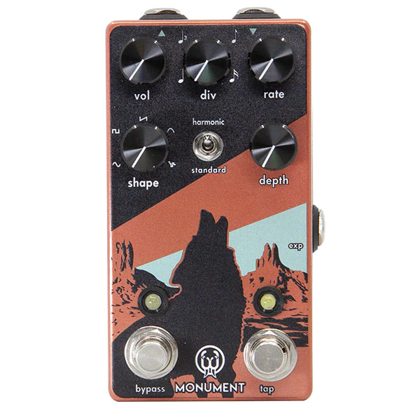 Walrus Monument Harmonic Tap Tremolo V2 Guitar Effects Pedal