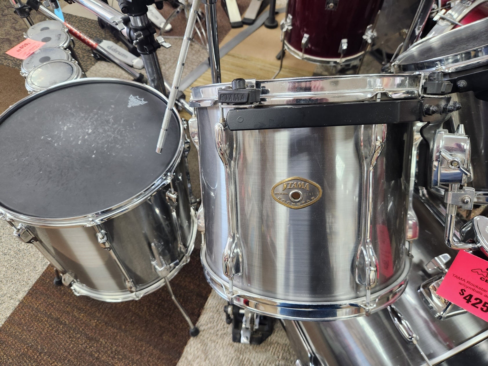 Tama rockstar 5 piece drum set hotsell
