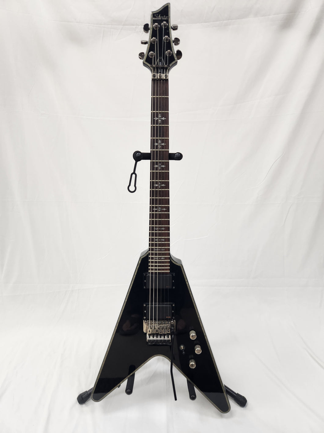 Schecter Diamond Series Hellraiser Flying V Electric Guitar - USED