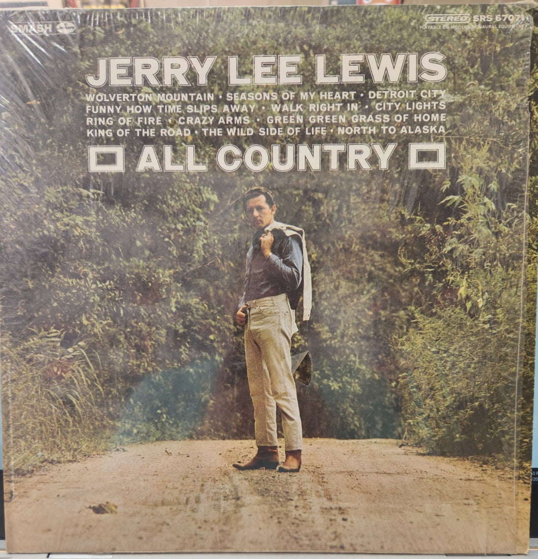 Jerry Lee Lewis All Country Vinyl LP - USED