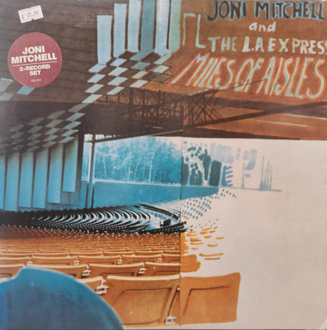 Joni Mitchell & the L.A. Express Miles of Aisles Vinyl LP - USED