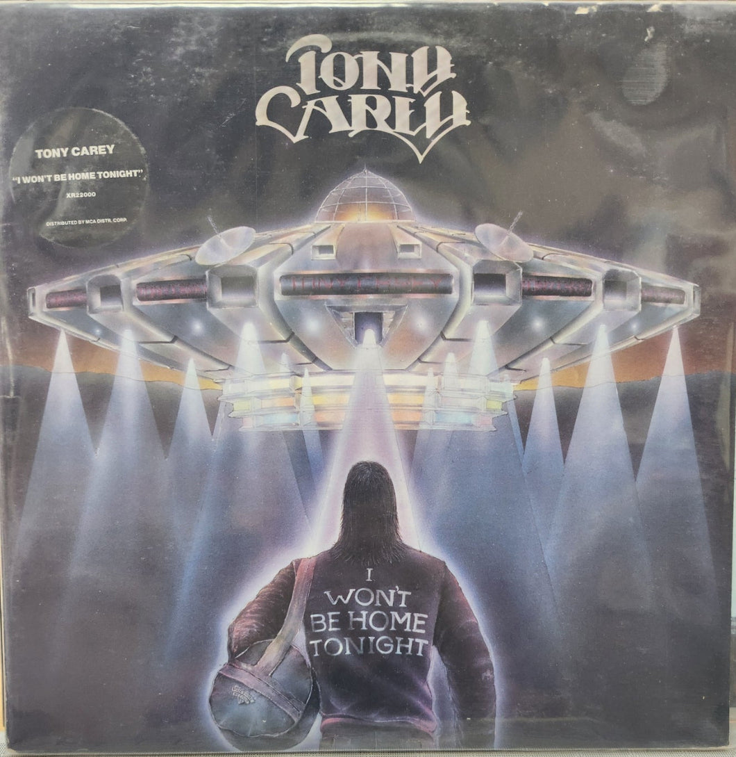 Tony Carey I Won't Be Home Tonight Vinyl LP - USED