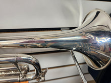 Load image into Gallery viewer, Bach Stradivarius Silver Finish Trumpet with Case - USED
