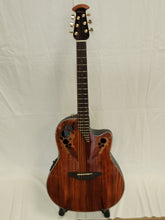 Load image into Gallery viewer, Ovation Celebrity Elite Plus Mid Cutaway CE44P - FKOA Figured Koa Acoustic Electric Guitar - Like New
