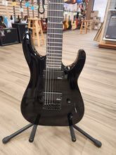 Load image into Gallery viewer, Jackson JS22-7 String JS Series Dinky® Arch Top AH FB-DKA BLK Electric Guitar - Like New
