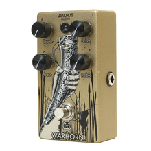 Load image into Gallery viewer, Walrus Warhorn Mid-Range Overdrive Guitar Effects Pedal
