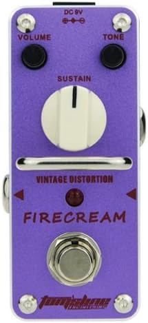 Tom's Line AFM-3 FireCream Vintage Distortion Guitar Pedal