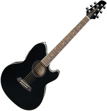 Load image into Gallery viewer, Ibanez Talman TCY10EBK Acoustic Electric Guitar - Black
