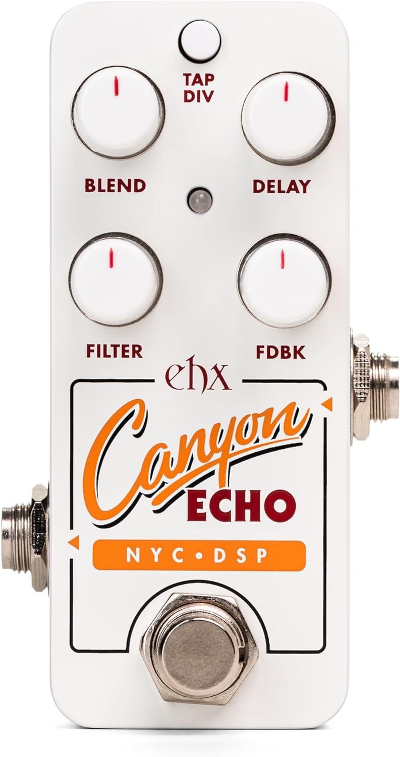 Electro-Harmonix Pico Canyon Echo Delay Guitar Effects Pedal