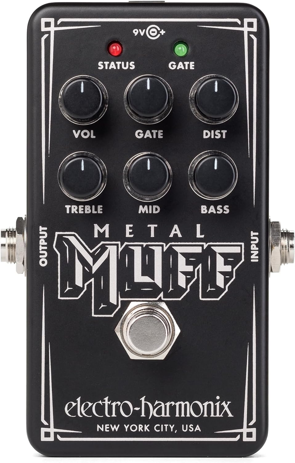 Electro-Harmonix Nano Metal Muff Distortion with Noise Gate Guitar Effects Pedal