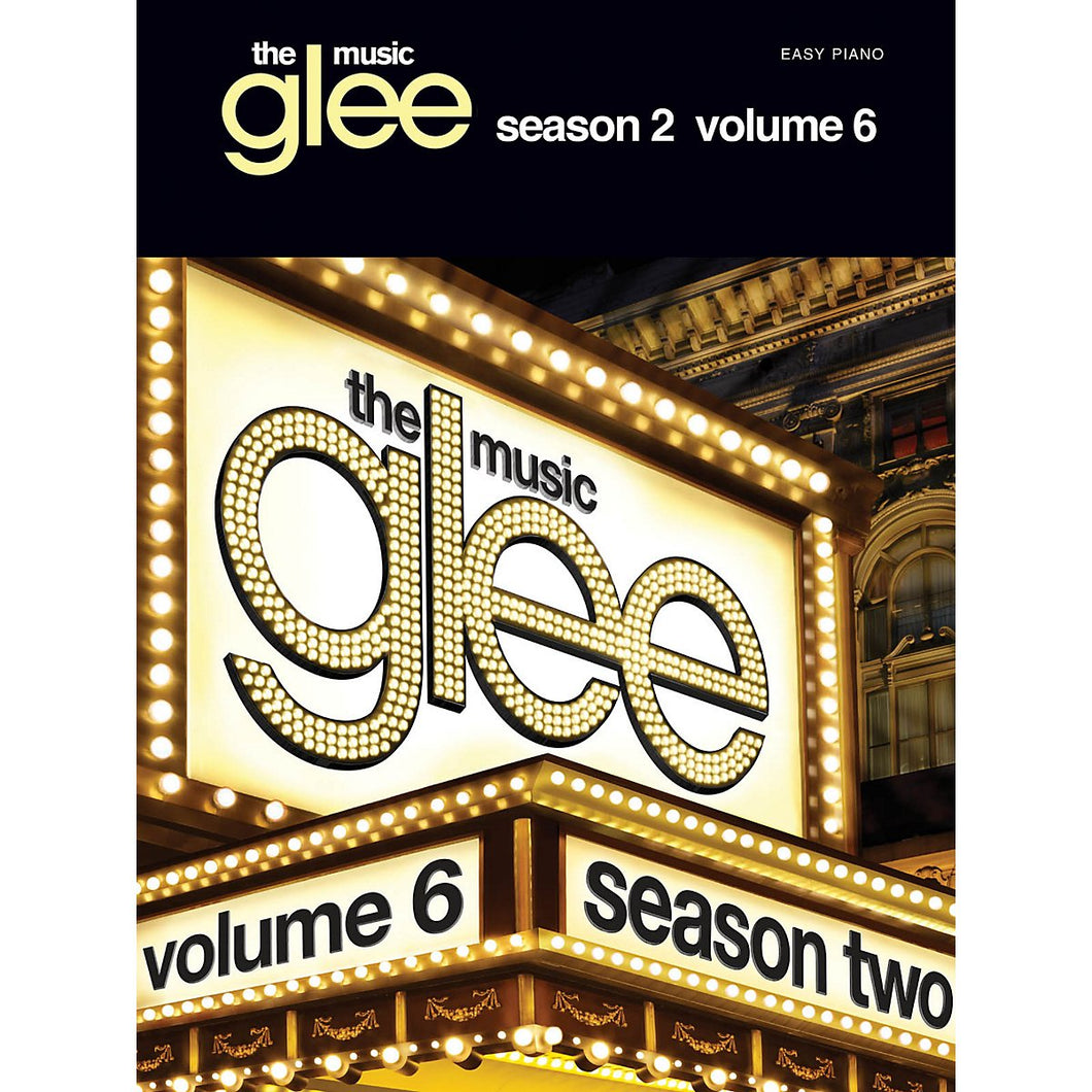 Glee The Music Season 2 Vol. 6 Easy Piano