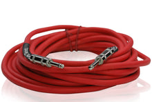 Load image into Gallery viewer, 1/4&quot; to 1/4 Male Jack Speaker Cables (2 Pack) by FAT TOAD - 25ft Professional Pro Audio Red DJ
