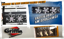 Load image into Gallery viewer, GRIFFIN Rackmount Cooling Fan - 3U Ultra-Quiet Triple Exhaust Fans, Keep Studio Audio Equipment Gear
