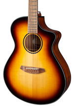 Load image into Gallery viewer, Breedlove Discovery S Concert Edgeburst CE European Spruce - African Mahogany Acoustic Electric Guitar
