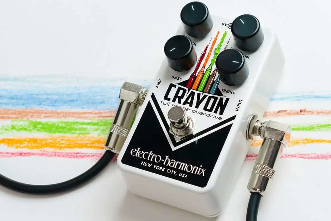 EHX Electro Harmonix Crayon 69 Full-Range Overdrive Pedal