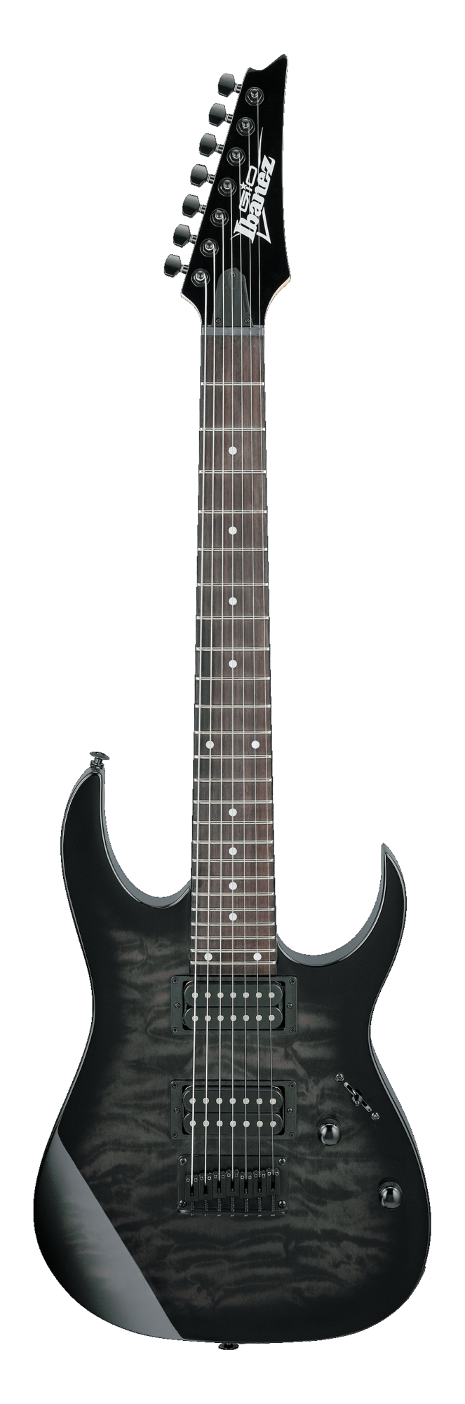 Ibanez GRG7221QATKS 7 String Solid Body Electric Guitar