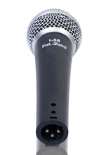 Load image into Gallery viewer, Cardioid Dynamic Microphones &amp; Clips (6 Pack) by FAT TOAD - Professional Vocal Handheld, Unidirectional Mic - Singing Microphone Designed for DJ Stage
