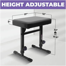 Load image into Gallery viewer, Refurbished Adjustable Keyboard Bench Seat
