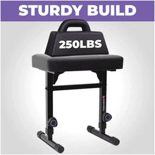 Load image into Gallery viewer, Refurbished Adjustable Keyboard Bench Seat
