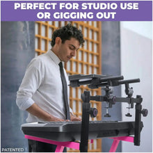 Load image into Gallery viewer, Adjustable 2nd Tier Keyboard Stand Attachment
