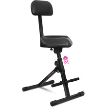 Load image into Gallery viewer, Standard Guitar Stool with Backrest

