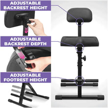 Load image into Gallery viewer, Standard Guitar Stool with Backrest

