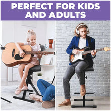 Load image into Gallery viewer, Refurbished Standard Adjustable Guitar Stool with Backrest
