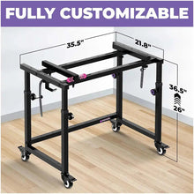 Load image into Gallery viewer, Portable Keyboard Workstation | Home Studio Stand
