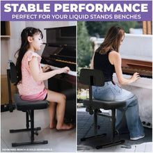Load image into Gallery viewer, Longer Legs for Piano Bench with Backrest
