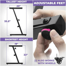 Load image into Gallery viewer, Foldable Z-Style Keyboard Stand
