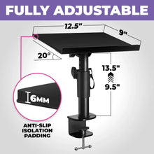 Load image into Gallery viewer, Adjustable Laptop Desk Mount
