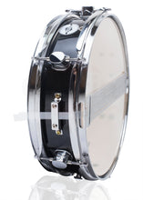 Load image into Gallery viewer, Piccolo Snare Drum 13&quot; x 3.5&quot; by GRIFFIN - 100% Poplar Wood Shell Black PVC &amp; White Coated Drum Head
