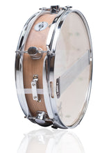 Load image into Gallery viewer, Piccolo Snare Drum 13" x 3.5" by GRIFFIN - 100% Poplar Shell with Oak Wood Finish &amp; Coated Drum Head - Professional Marching Drummers Percussion
