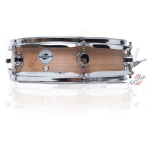 Load image into Gallery viewer, Piccolo Snare Drum 13" x 3.5" by GRIFFIN - 100% Poplar Shell with Oak Wood Finish &amp; Coated Drum Head - Professional Marching Drummers Percussion
