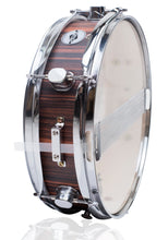 Load image into Gallery viewer, Piccolo Snare Drum 13&quot; x 3.5&quot; by GRIFFIN - 100% Poplar Wood Shell Black Hickory Finish &amp; Drum Head
