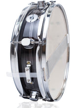 Load image into Gallery viewer, Piccolo Snare Drum 13&quot; x 3.5&quot; by GRIFFIN - 100% Poplar Shell Zebra Wood Finish &amp; Coated Drum Head
