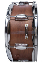 Load image into Gallery viewer, GRIFFIN Snare Drum - Poplar Wood Shell 14&quot; x 5.5&quot; with Flat Hickory PVC - 8 Metal Tuning Lugs
