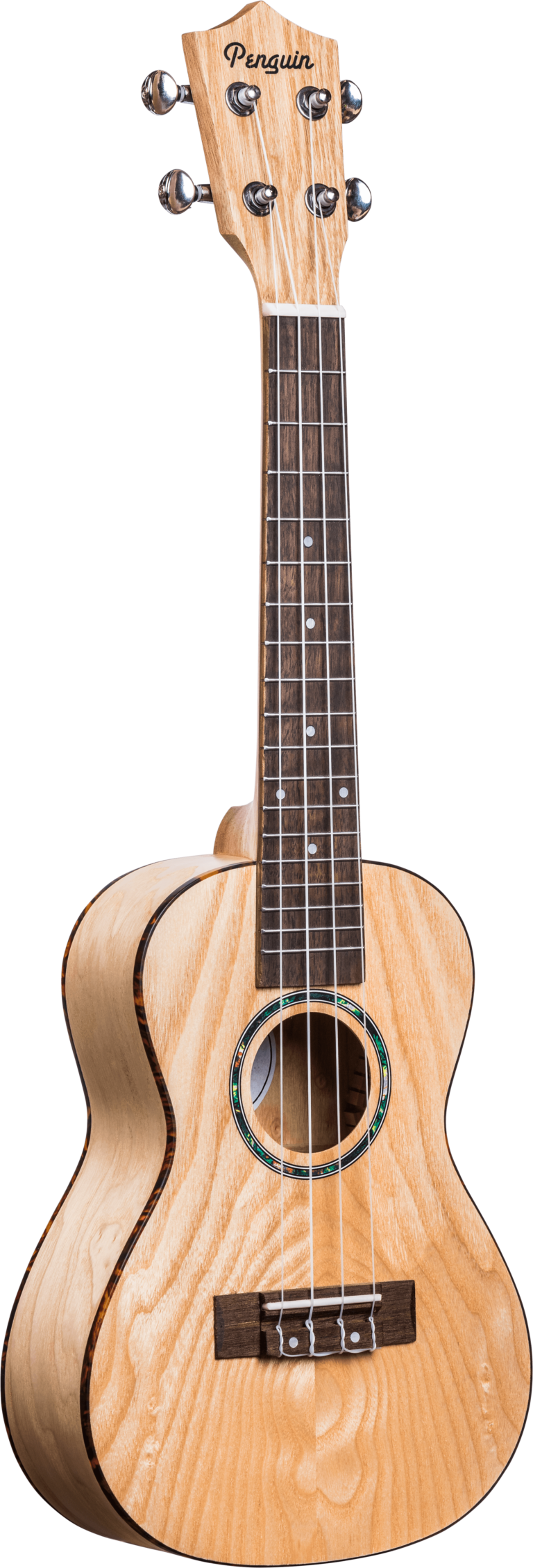 Penguin Classic Quilted Ash Ukulele PGUK880C, Concert Size