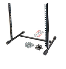 Load image into Gallery viewer, Rack Mount Stand with 10 Spaces by GRIFFIN - Music Studio Recording Equipment Sound Mixer Mount
