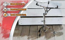 Load image into Gallery viewer, Snare Drum Stand by GRIFFIN - Deluxe Percussion Hardware Base Kit - Double Braced, Light Weight
