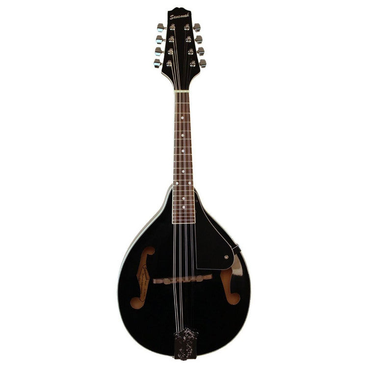 Savannah SA-100 A-Style Mandolin, Black