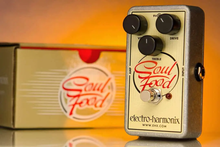 Load image into Gallery viewer, Electro-Harmonix EHX Soul Food Transparent Overdrive Effects Pedal
