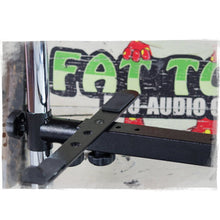 Load image into Gallery viewer, Double DJ Laptop Stand by FAT TOAD - 2 Tier PC Table Holder - Portable Computer Clamp Equipment Rack
