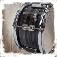 Load image into Gallery viewer, Popcorn Snare Drum by GRIFFIN - Firecracker Acoustic 10&quot; x 6&quot; Poplar Shell with Zebra Wood PVC
